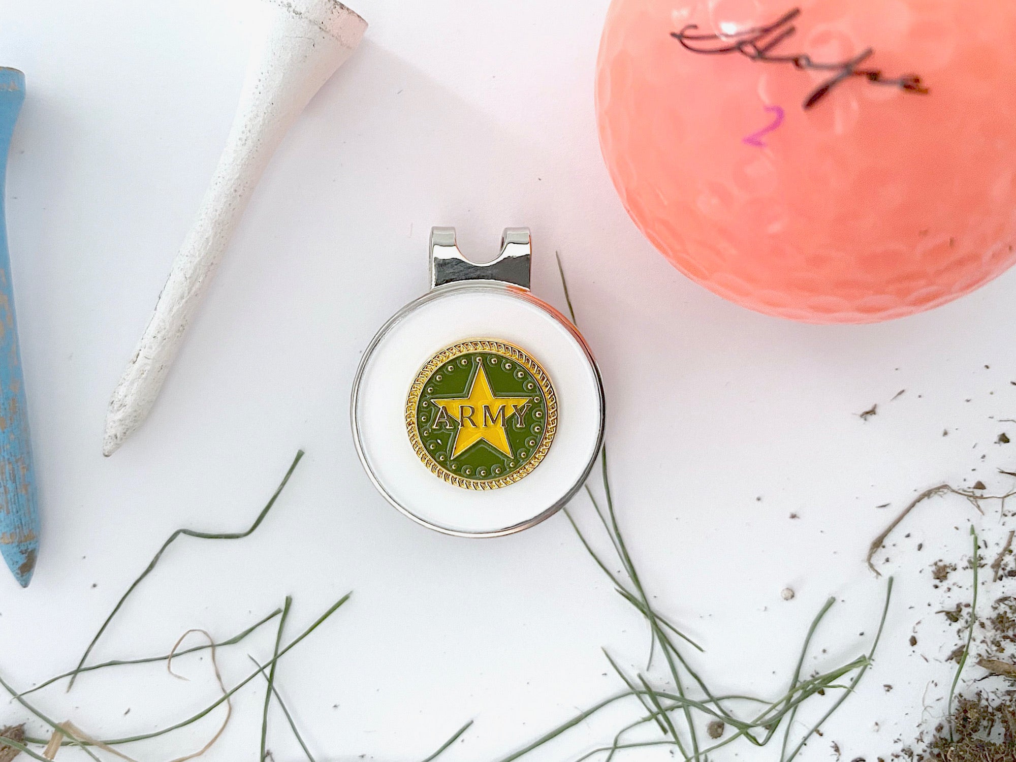 Army Golf Hat Clip and Ball Marker