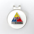 1st Armored Division Golf Hat Clip and Ball Marker