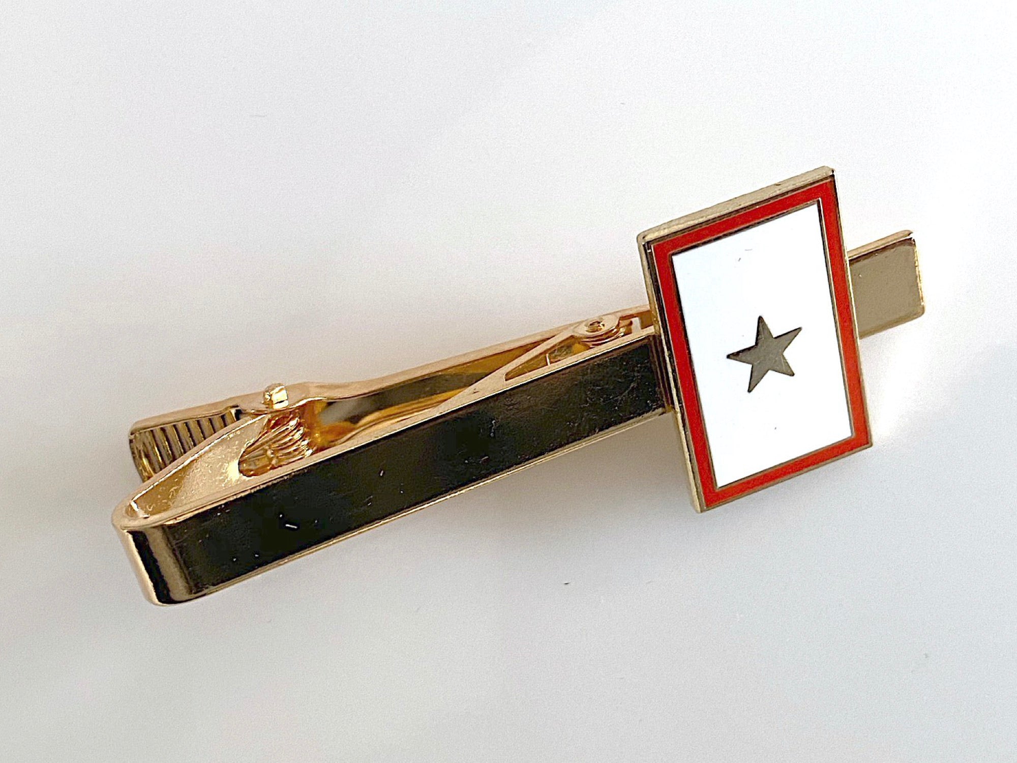 Gold Star Tie Clip