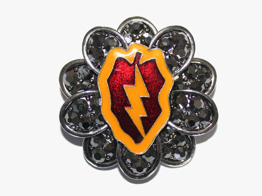 25th Infantry Division Limited Edition Brooch BR655