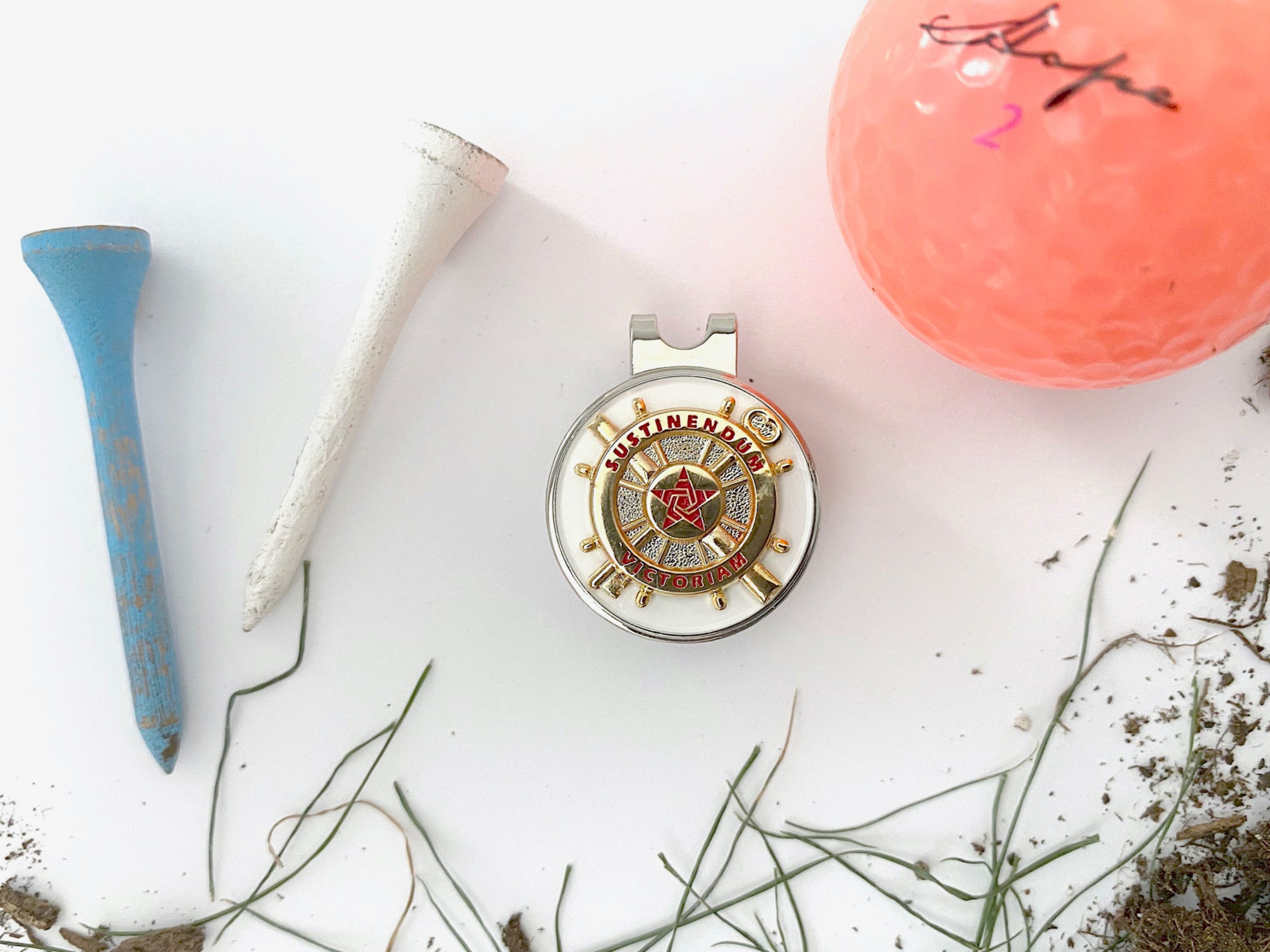Logistics Golf Hat Clip and Ball Marker