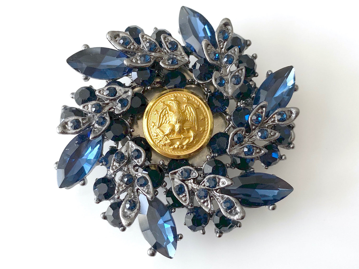 Navy OOAK & Limited Edition Brooches