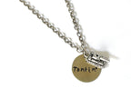 Tankin' Hand-stamped Necklace