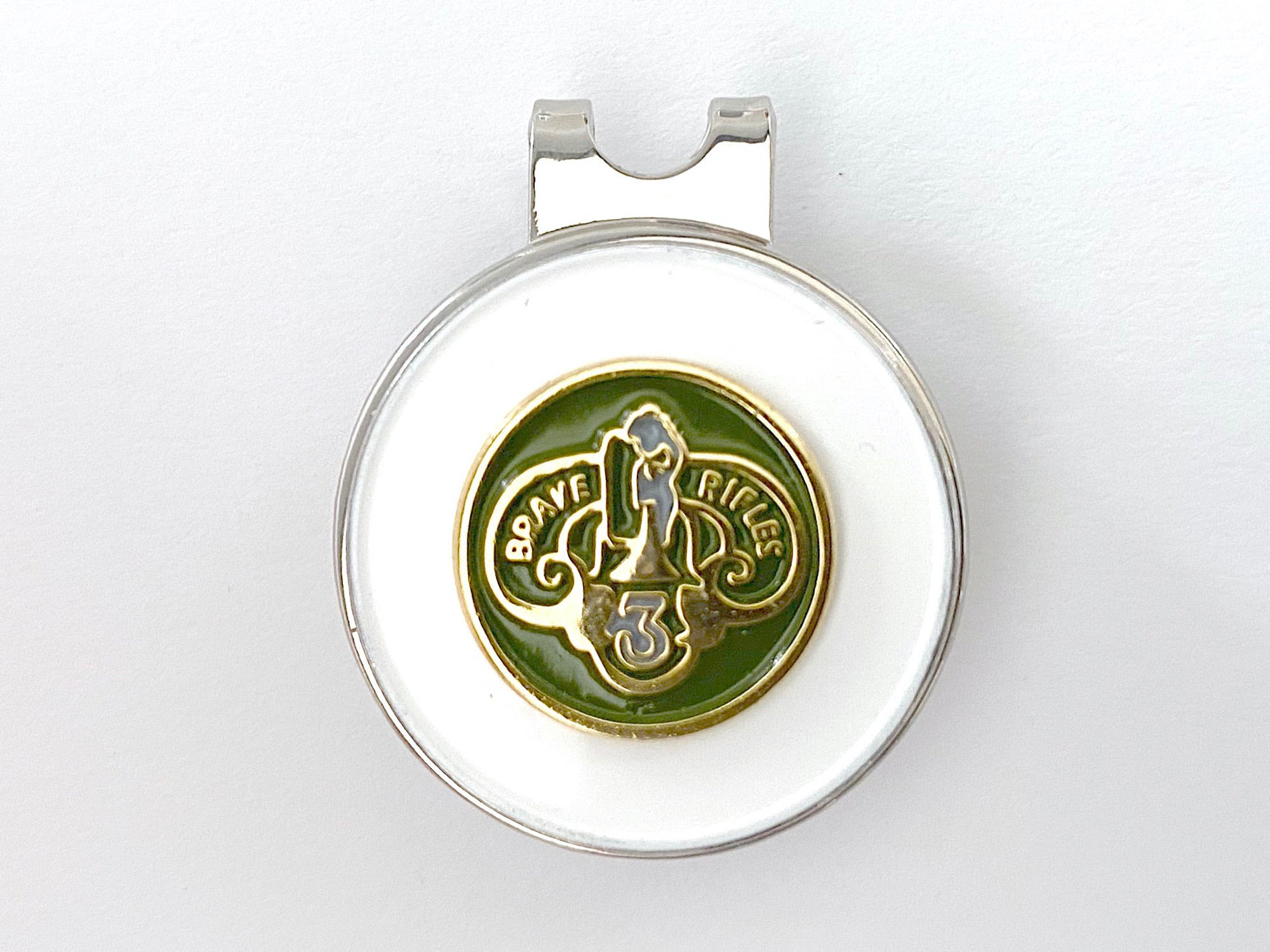 3rd Cavalry Regiment Golf Hat Clip and Ball Marker