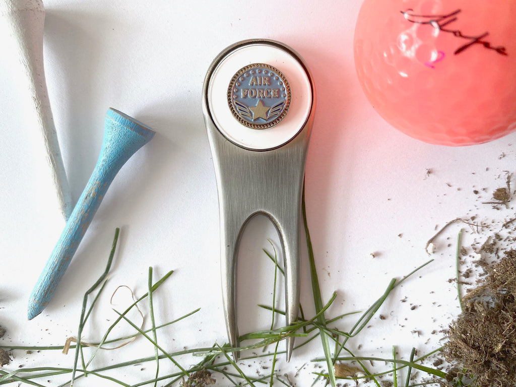 Air Force Golf Divot Tool and Ball Marker