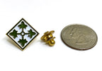 4th Infantry Division Lapel Pin