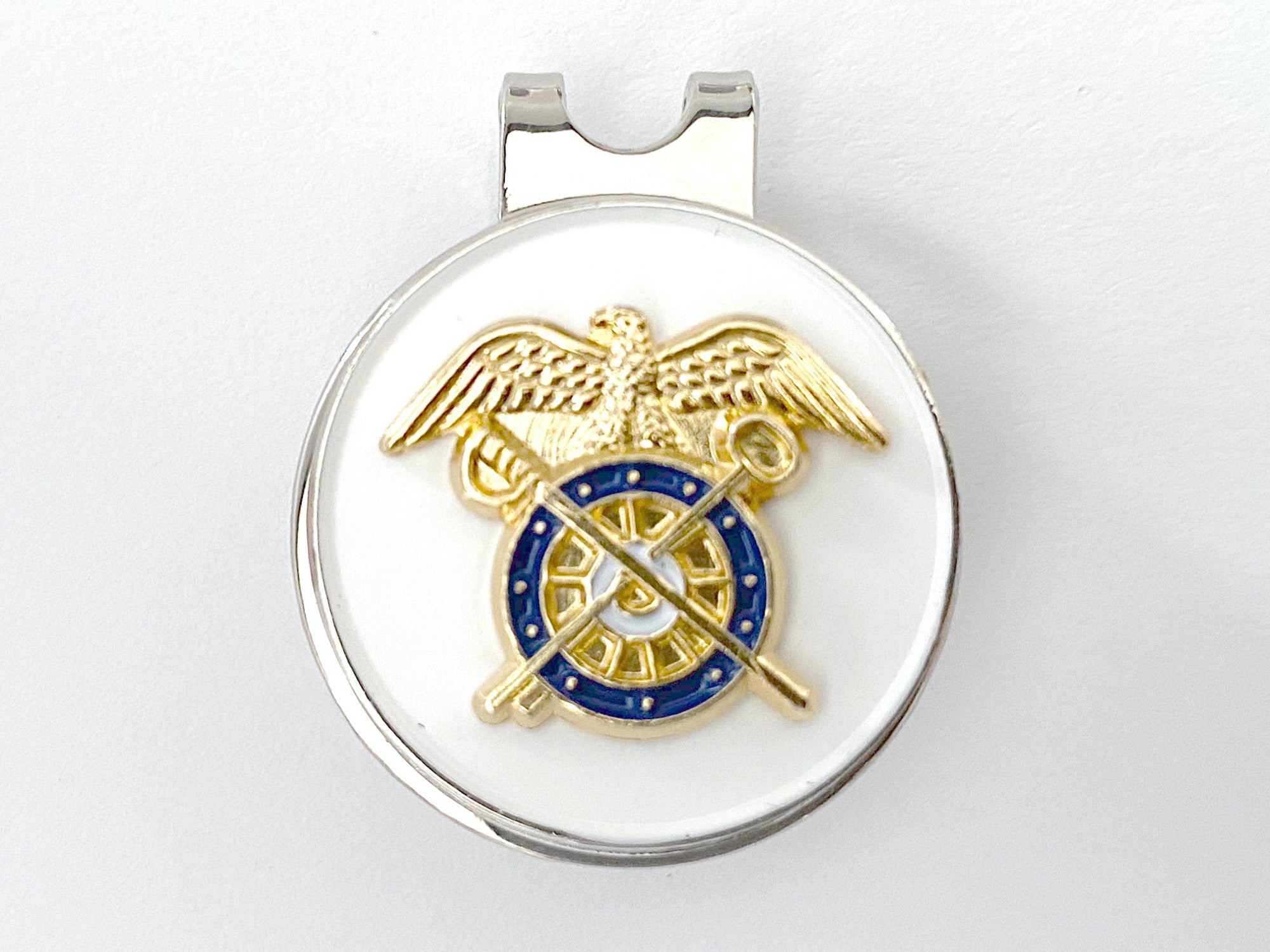 Quartermaster Corps Golf Hat Clip and Ball Marker