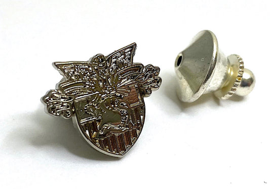 USMA Silver Crest Small Lapel Pin