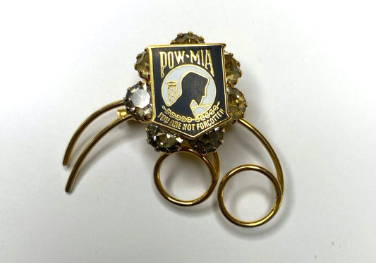 POW-MIA Insignia Vintage Brooch BR307