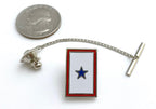 Blue Star Tie Tack