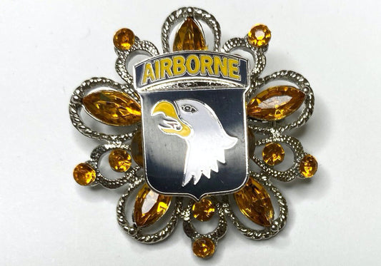 101St Airborne Division Limited Edition Brooch BR308