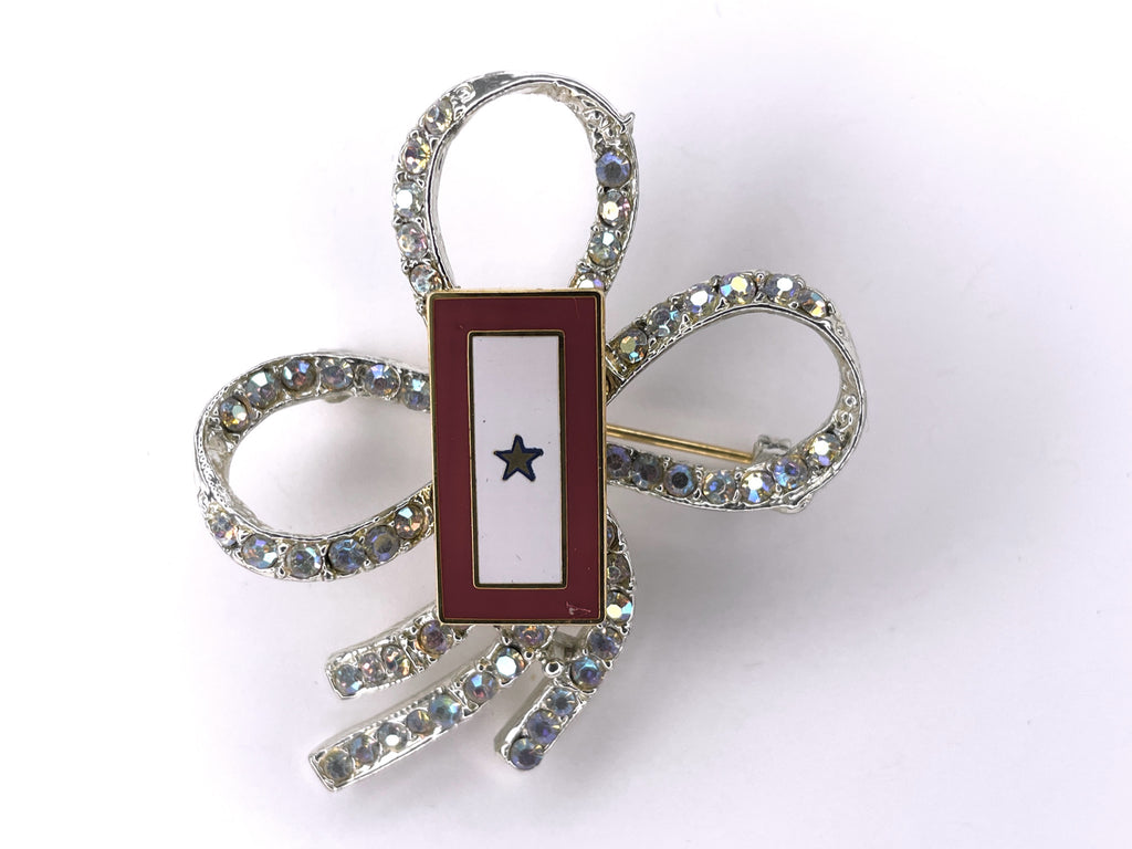 Gold Star Service Flag Limited Edition Brooch BR901
