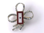 Gold Star Service Flag Limited Edition Brooch BR901