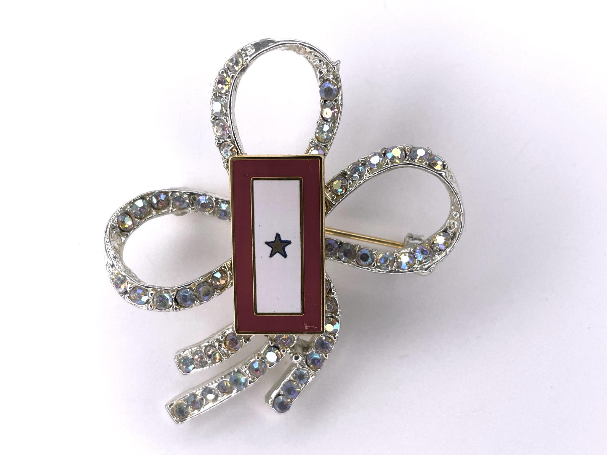 Gold Star Service Flag Limited Edition Brooch BR901