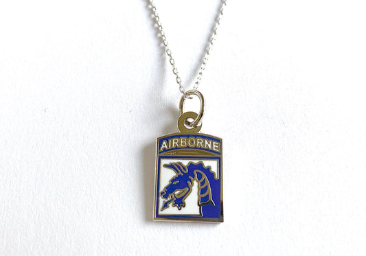 XVIII Airborne Corps Charm Necklace