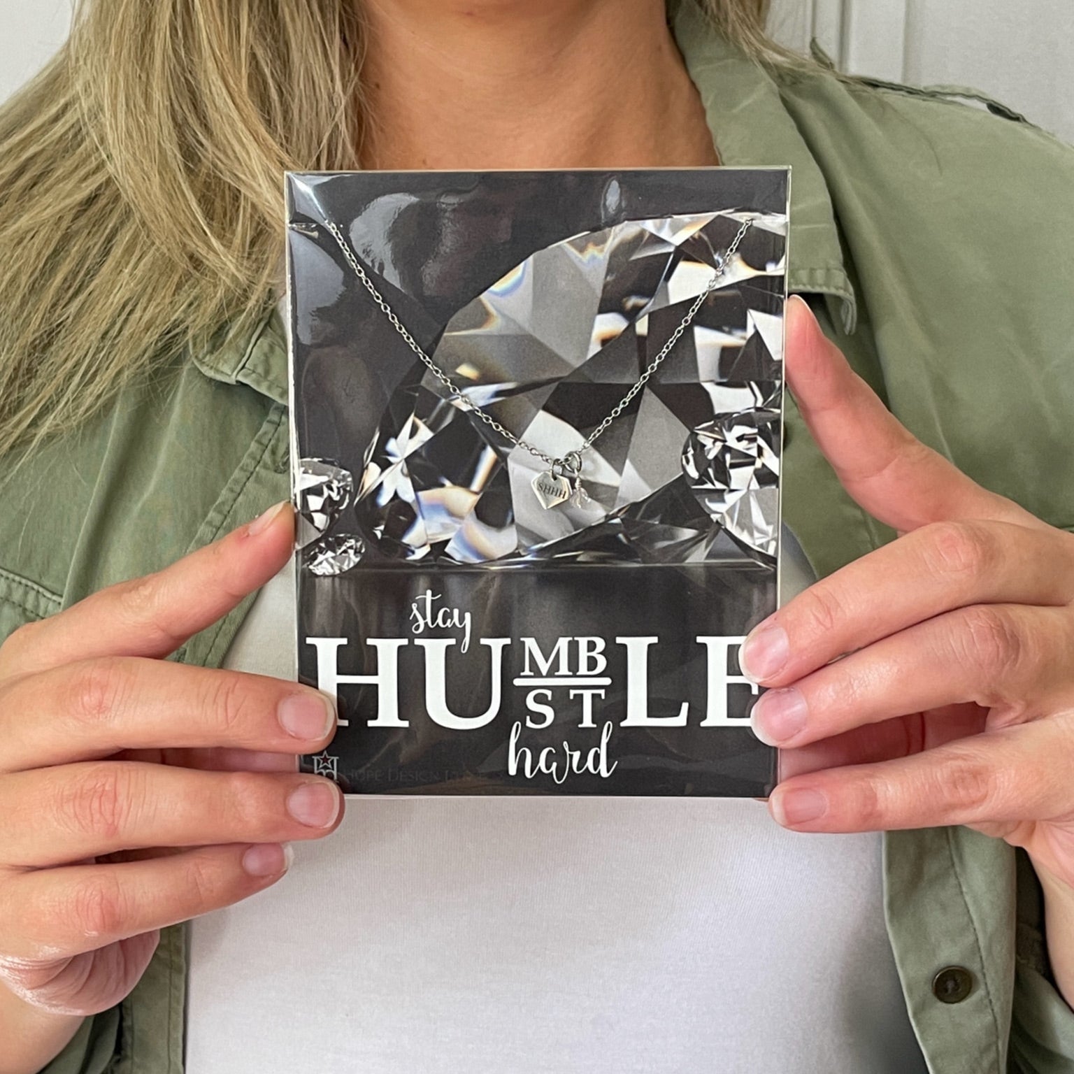 SHHH | Stay Humble Hustle Hard Necklace
