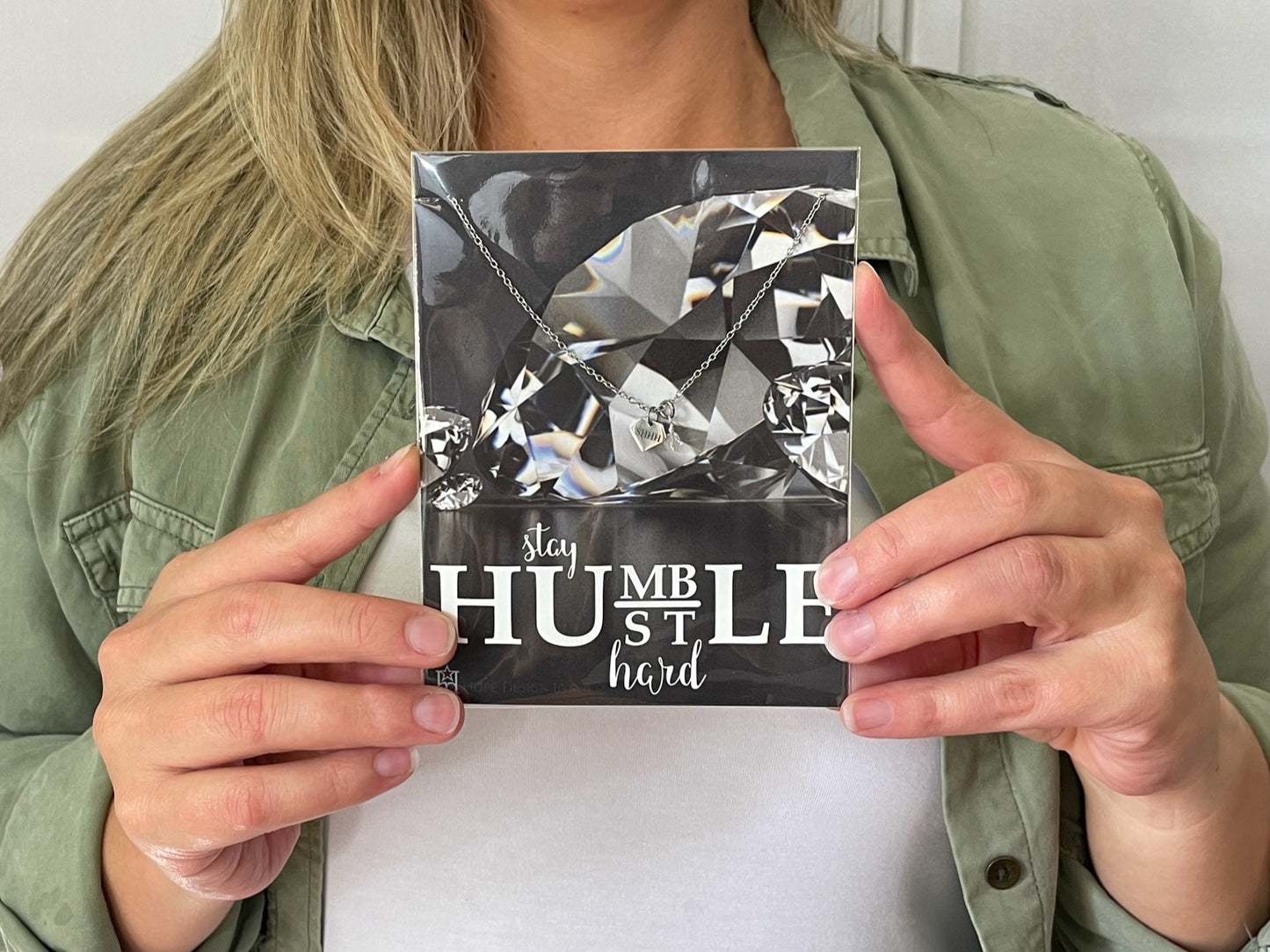 SHHH | Stay Humble Hustle Hard Necklace