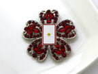 Gold Star Banner Brooch 13F