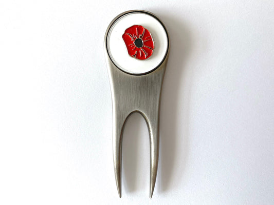 Poppy Divot Tool and Ball Marker