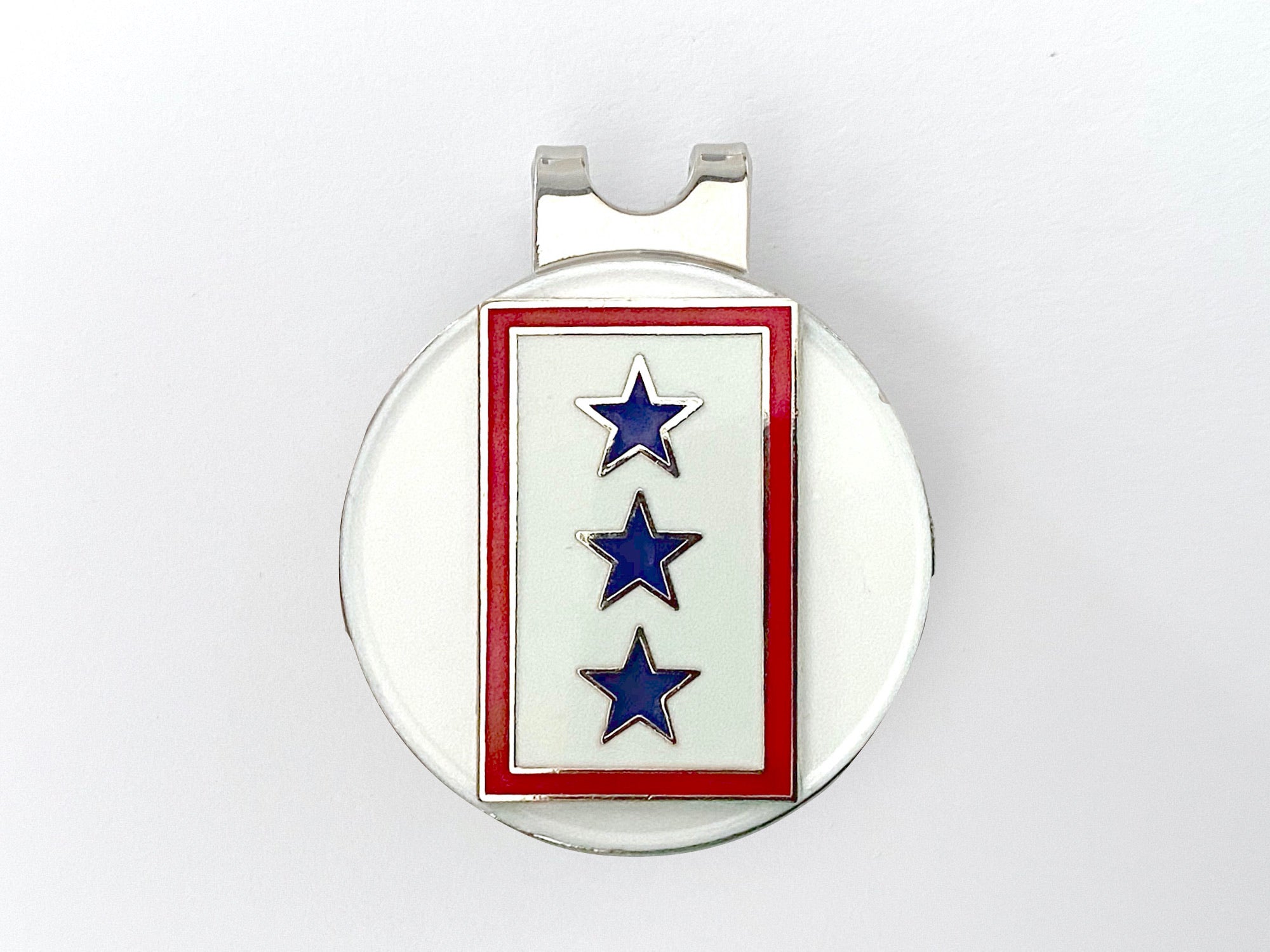 Blue Star Golf Hat Clip and Ball Marker