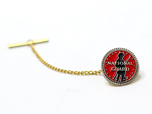 National Guard Gold Tie Tack