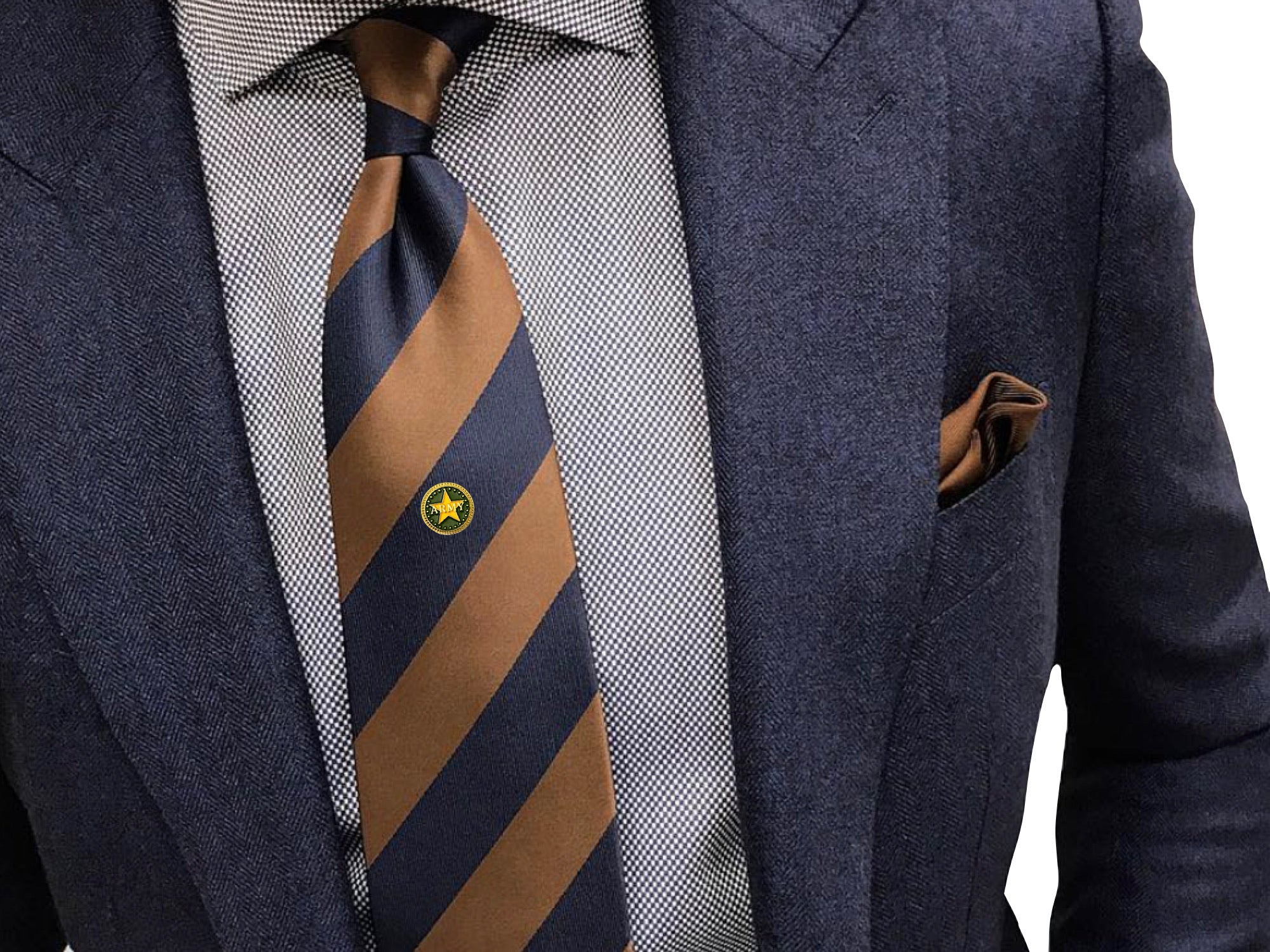 Army Gold Tie Tack