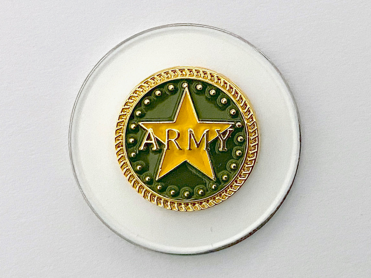 Army Golf Hat Clip and Ball Marker