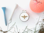Aviation Golf Hat Clip and Ball Marker
