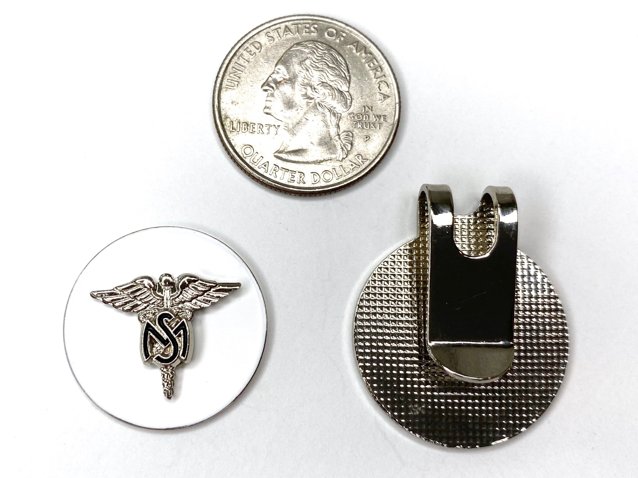 Medical Service Corps Golf Hat Clip and Ball Marker