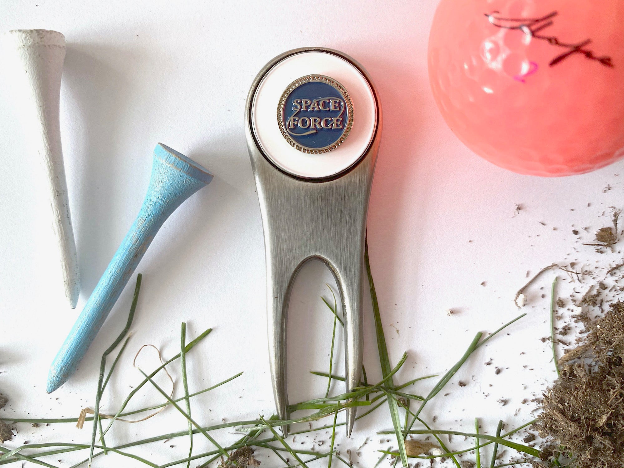 Space Force Golf Divot Tool and Ball Marker