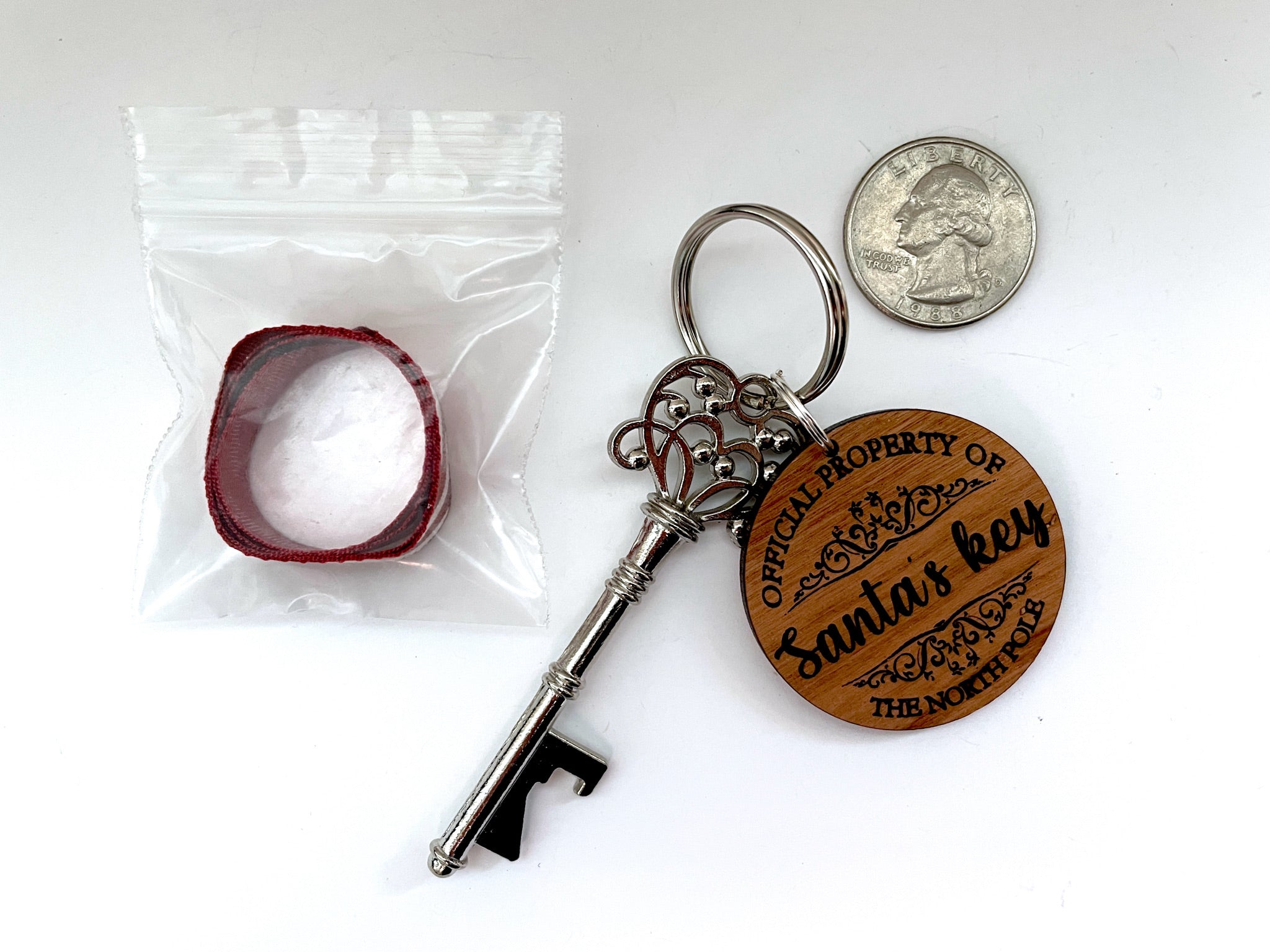 Santa Key Ornament and Bottle Opener