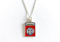 82nd Airborne Division Charm Necklace