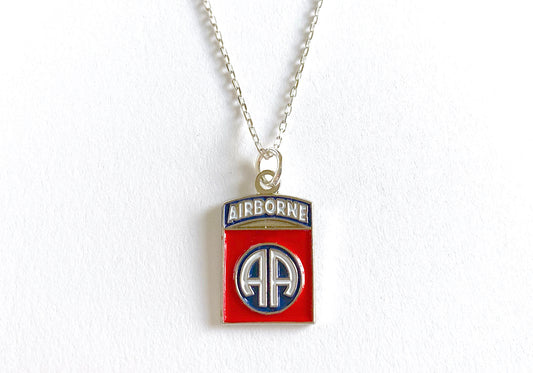 82nd Airborne Division Charm Necklace