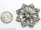 Patriotic Eagle Brooch