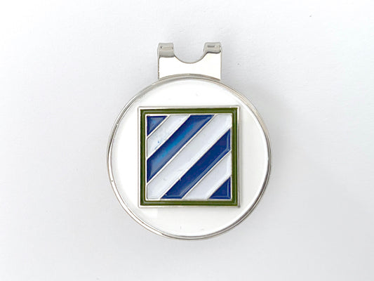 3rd Infantry Division Golf Hat Clip and Ball Marker