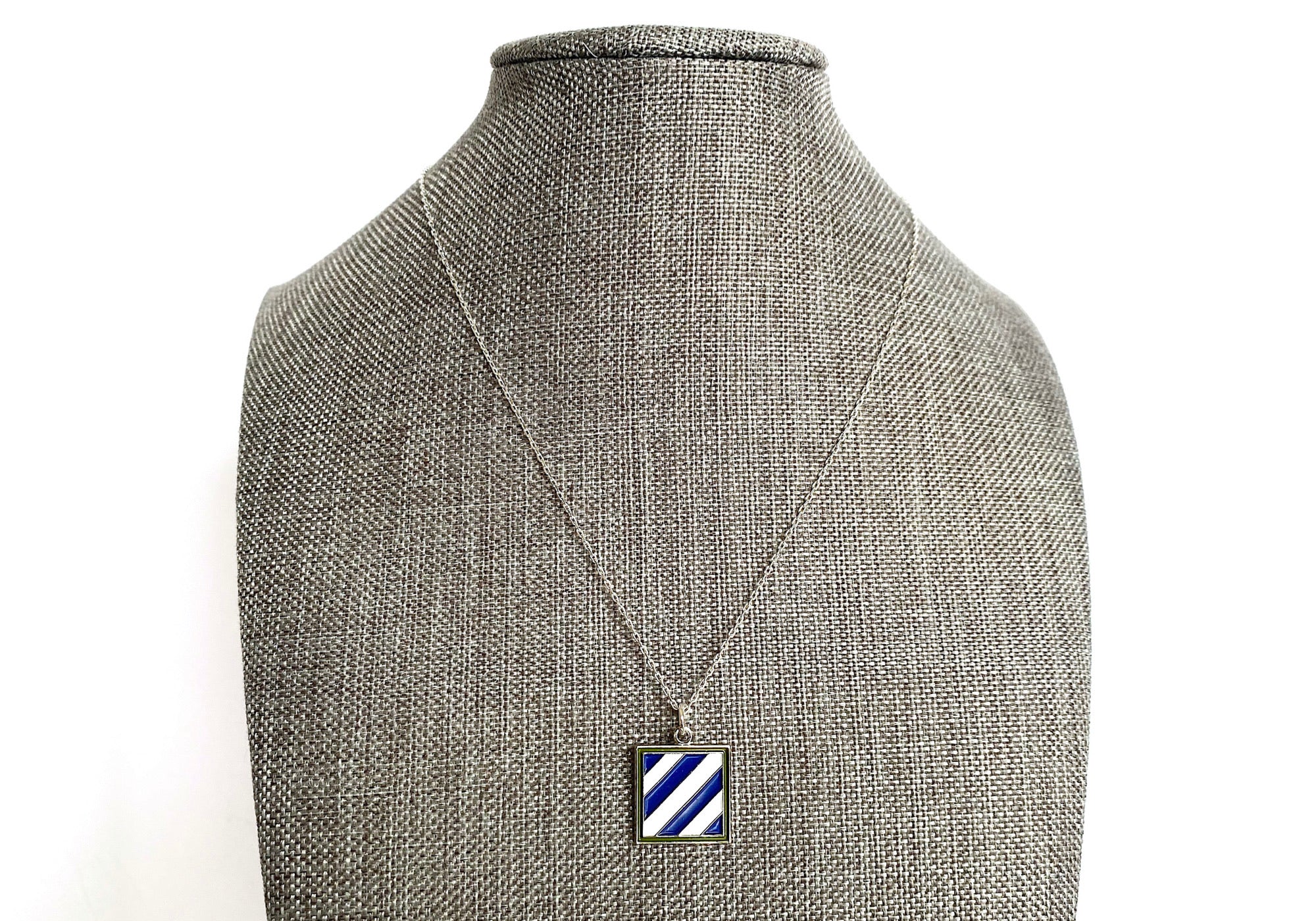3rd Infantry Division Charm Necklace
