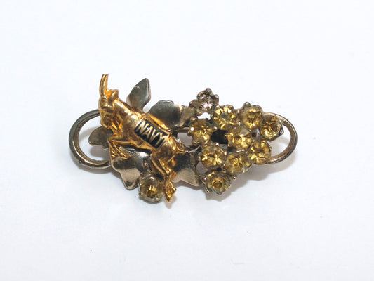Navy Mascot One of a Kind Brooch BR1018