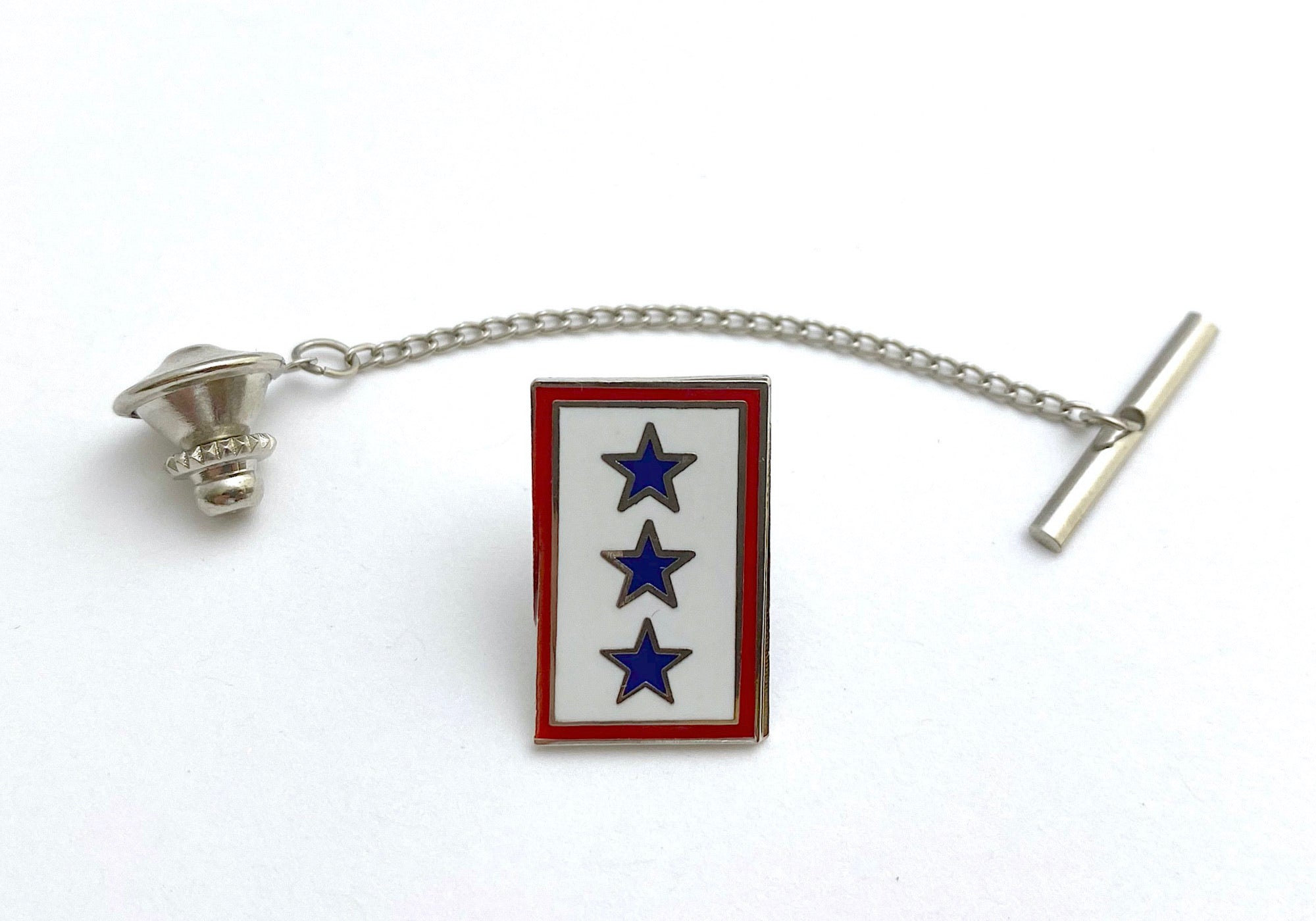 Blue Star Tie Tack