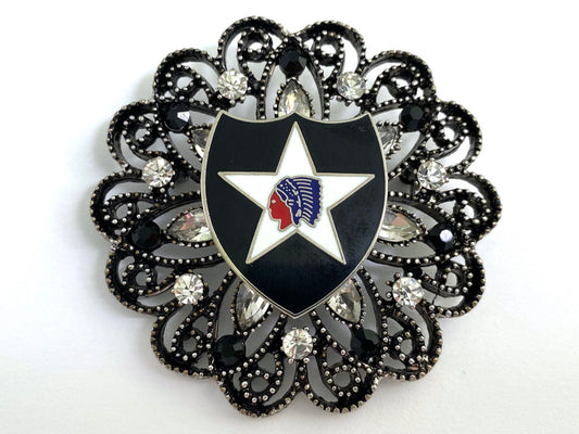 2nd Infantry Division (2ID) Limited Edition Brooch BR414