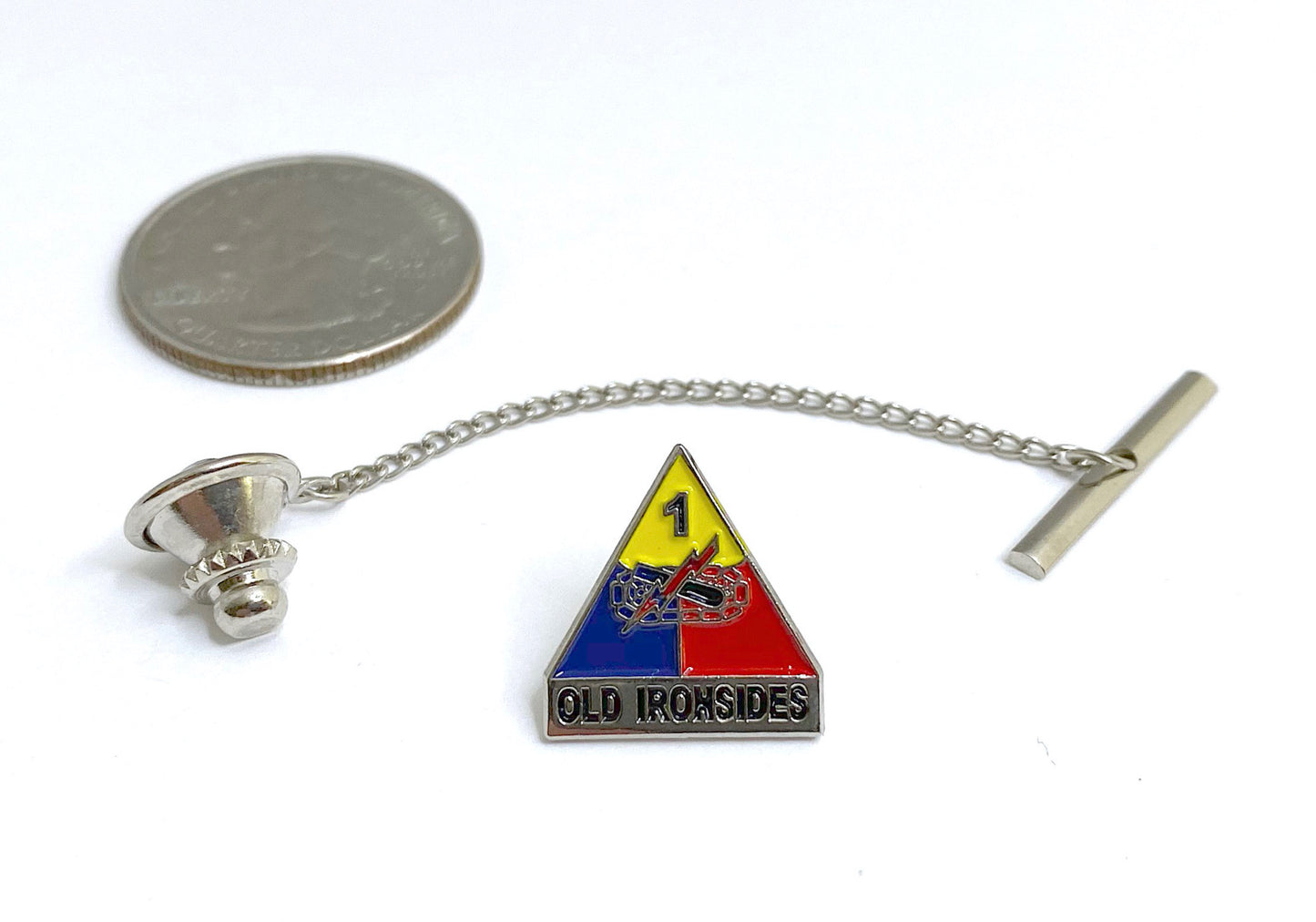 1st Armored Division Tie Tack