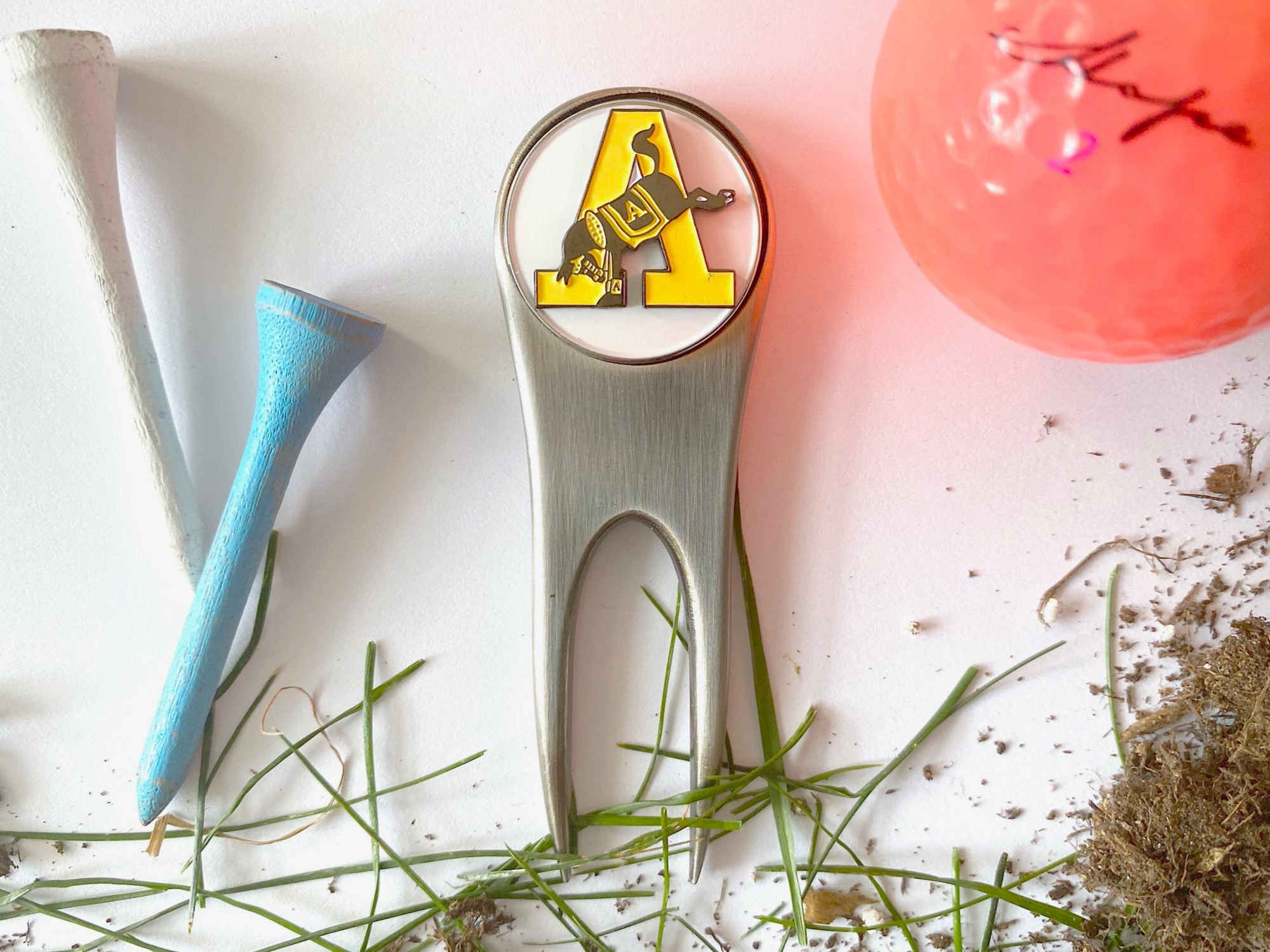 USMA Yellow "A" Golf Divot Tool and Ball Marker