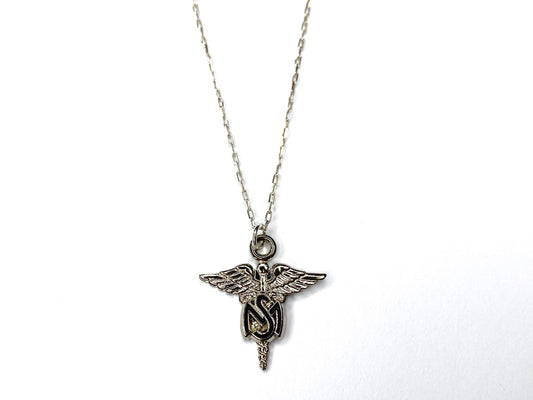 Medical Service Corps Charm Necklace