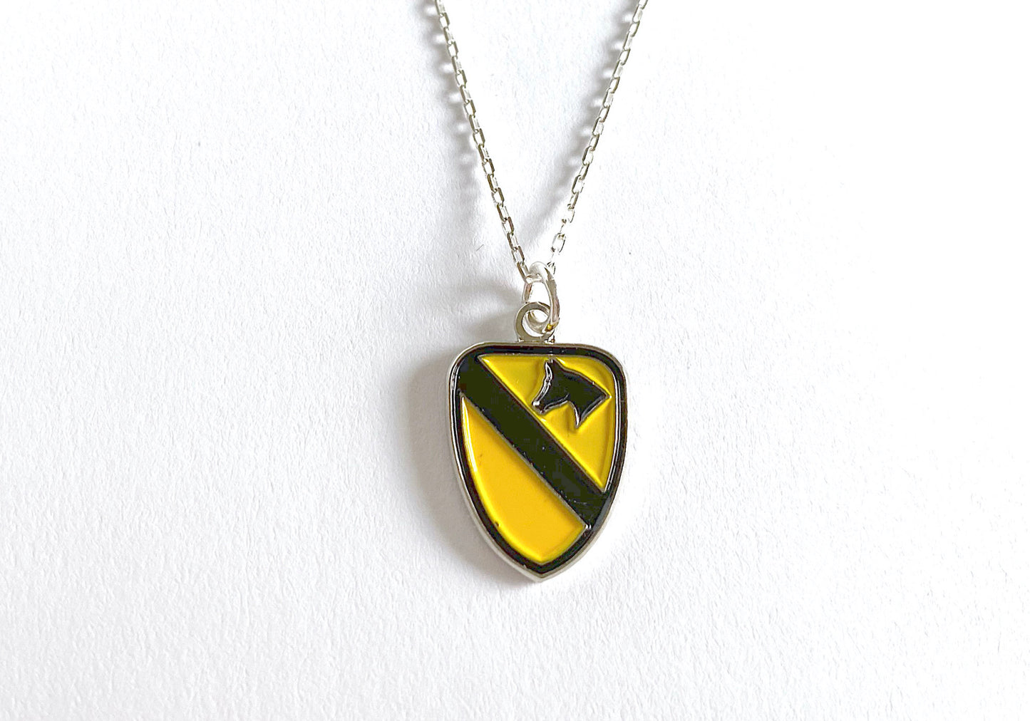 1st Cavalry Division Charm Necklace