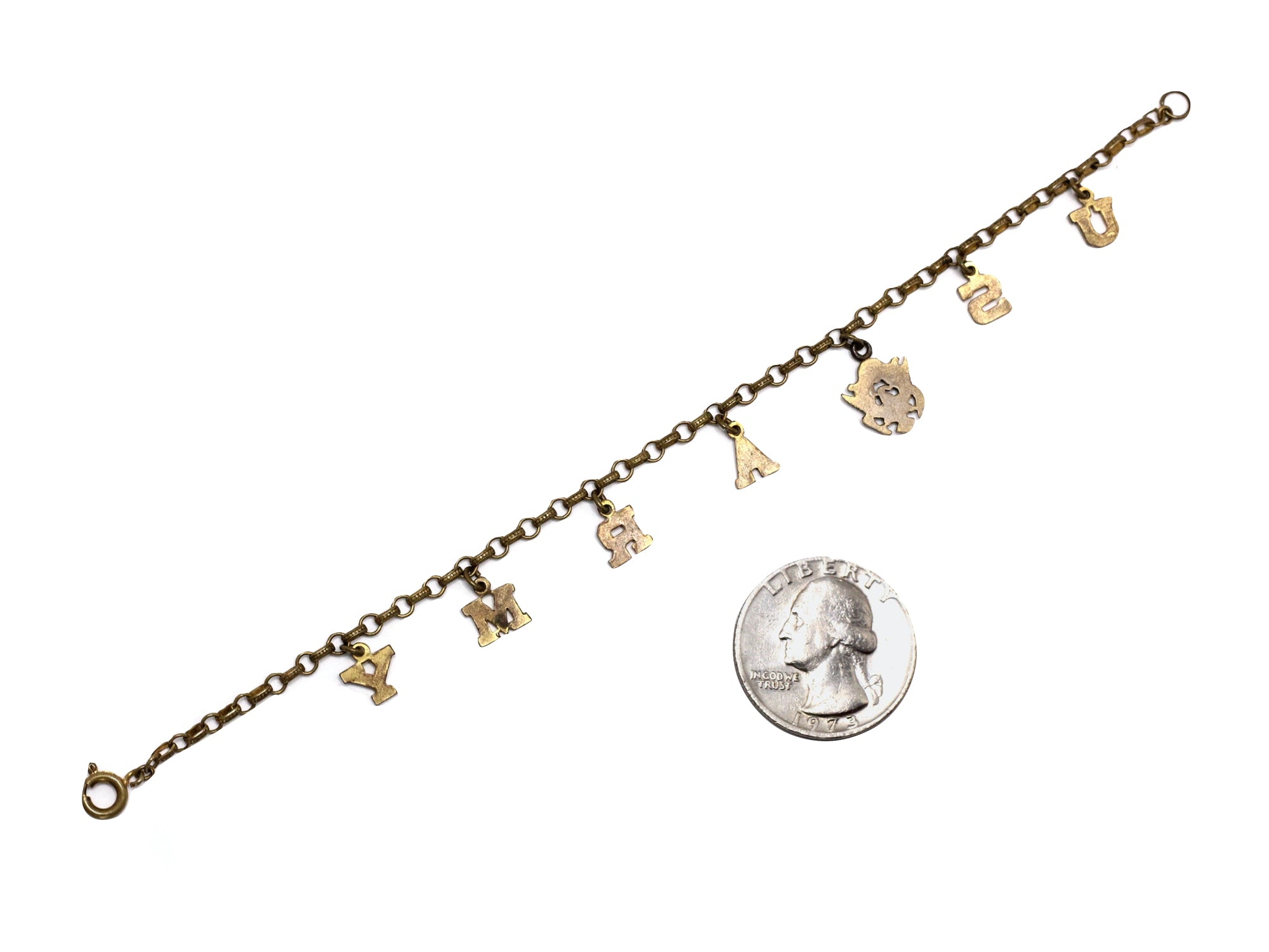 WWII-era Vintage Sweetheart Bracelet | US Army VB3