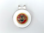 Marines Golf Hat Clip and Ball Marker