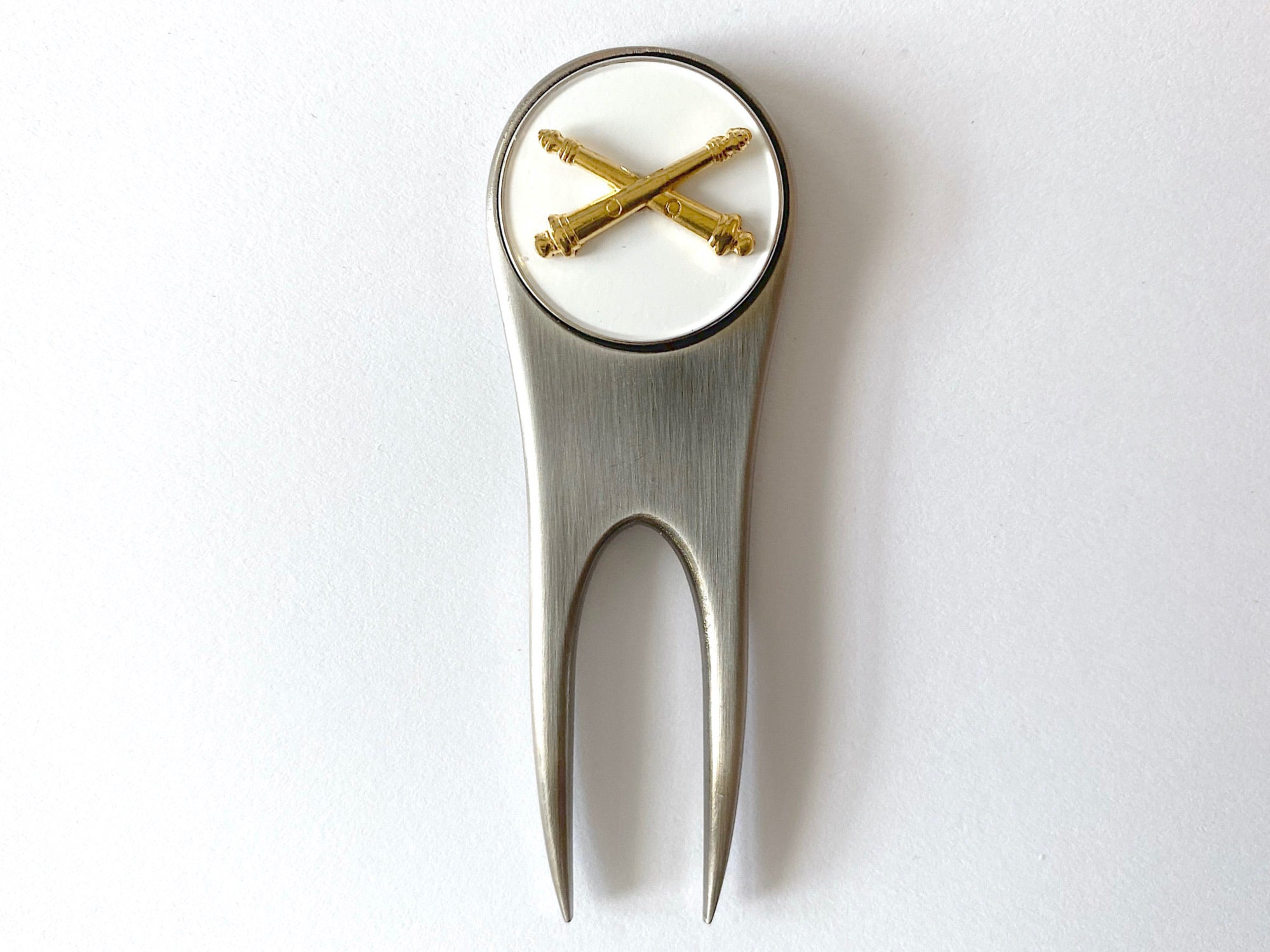Field Artillery Golf Divot Tool and Ball Marker