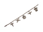 WWII-era Vintage Sweetheart Bracelet | Army Branch VB4
