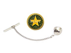 Army Silver Tie Tack