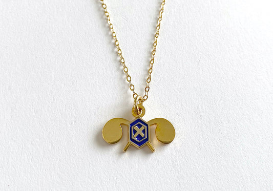 Chemical Corps Charm Necklace