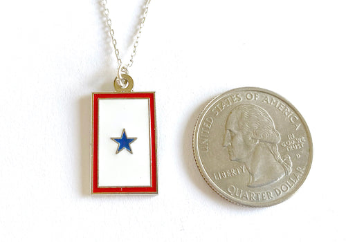 1 Blue Star Service Flag Charm